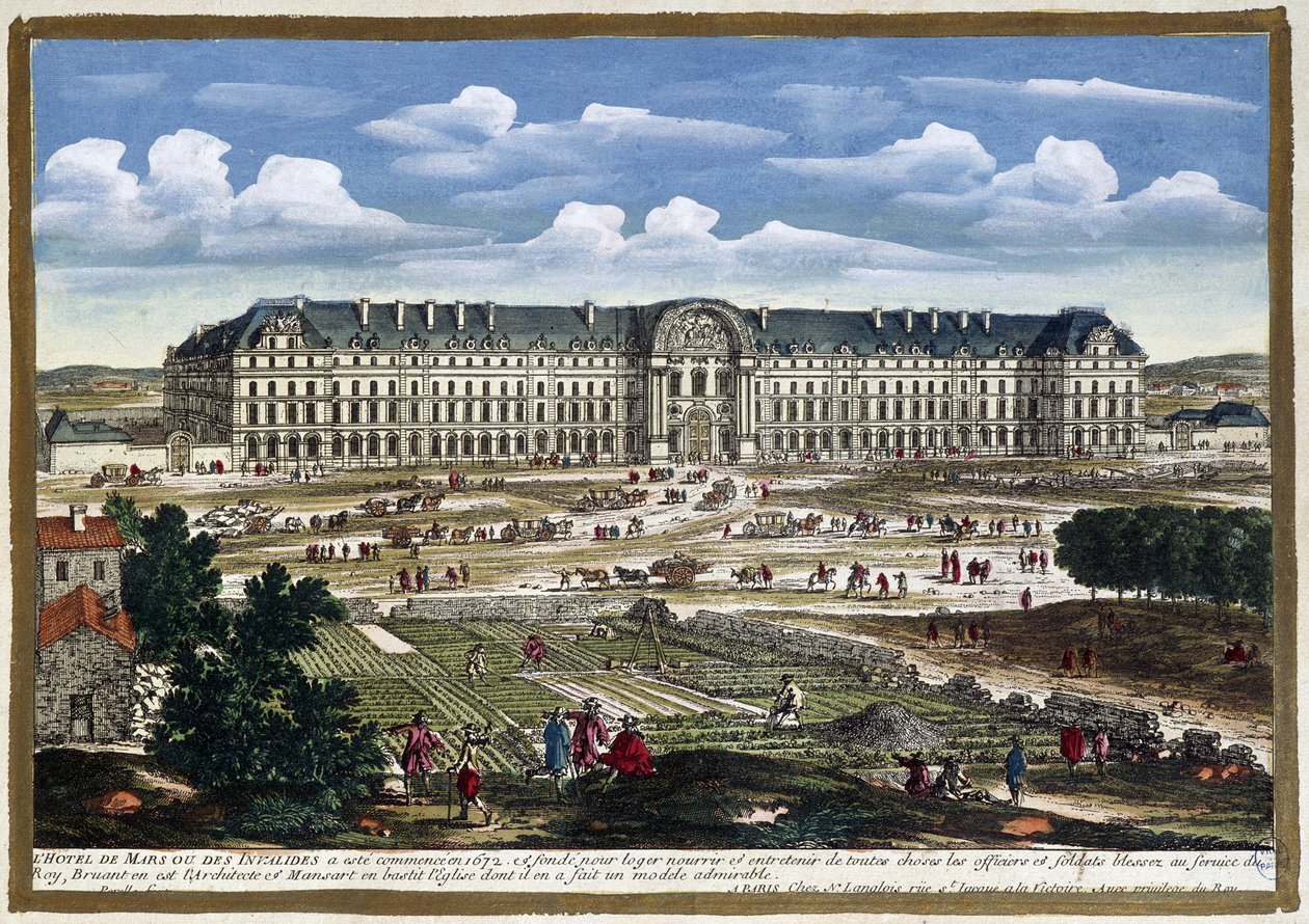 Hospital of Mars eller Invalides af Gabriel Perelle