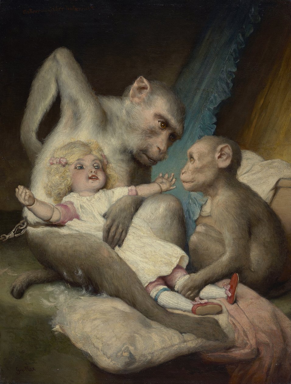 Antropologi lektioner af Gabriel von Max