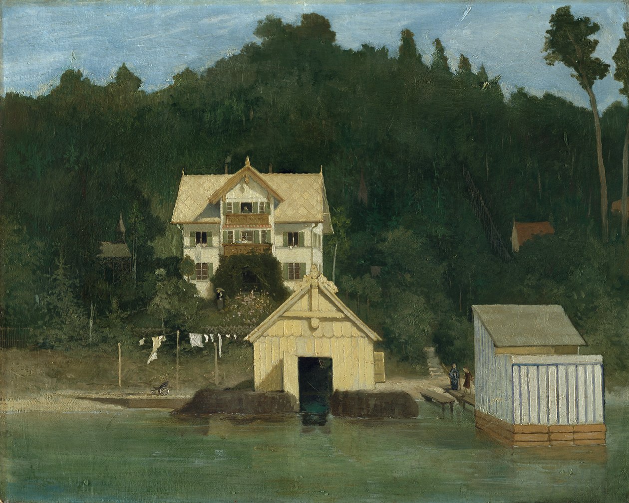 Kunstnerhjemmet i Ammerland af Gabriel von Max