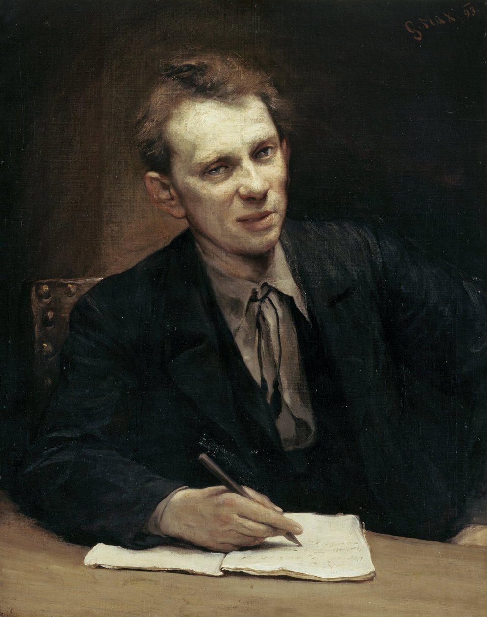 Hofskuespilleren Alois Wohlmuth af Gabriel von Max