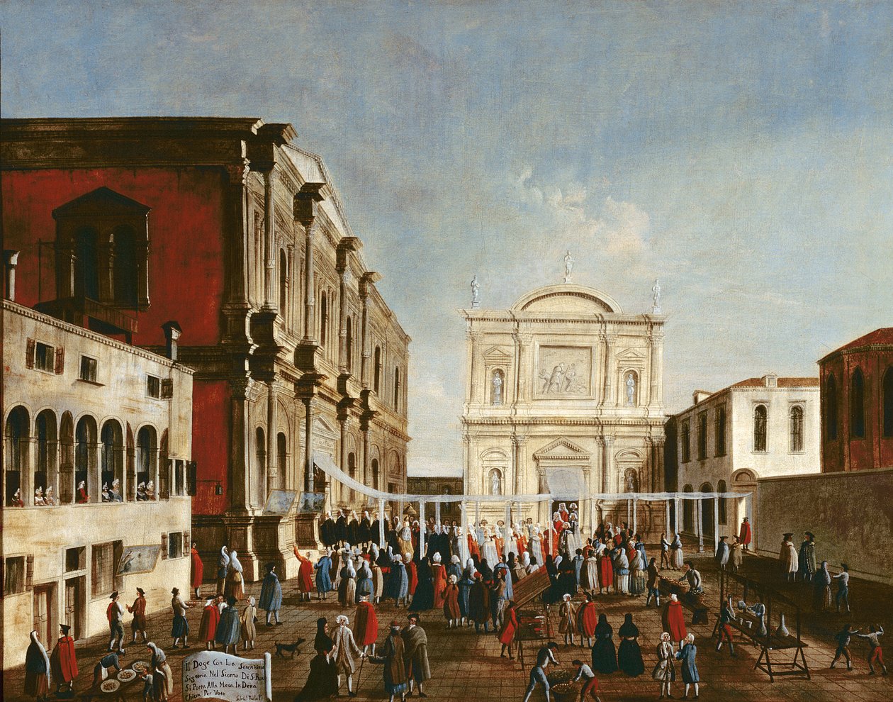 Dogen besøger Chiesa di S. Rocco af Gabriele Bella