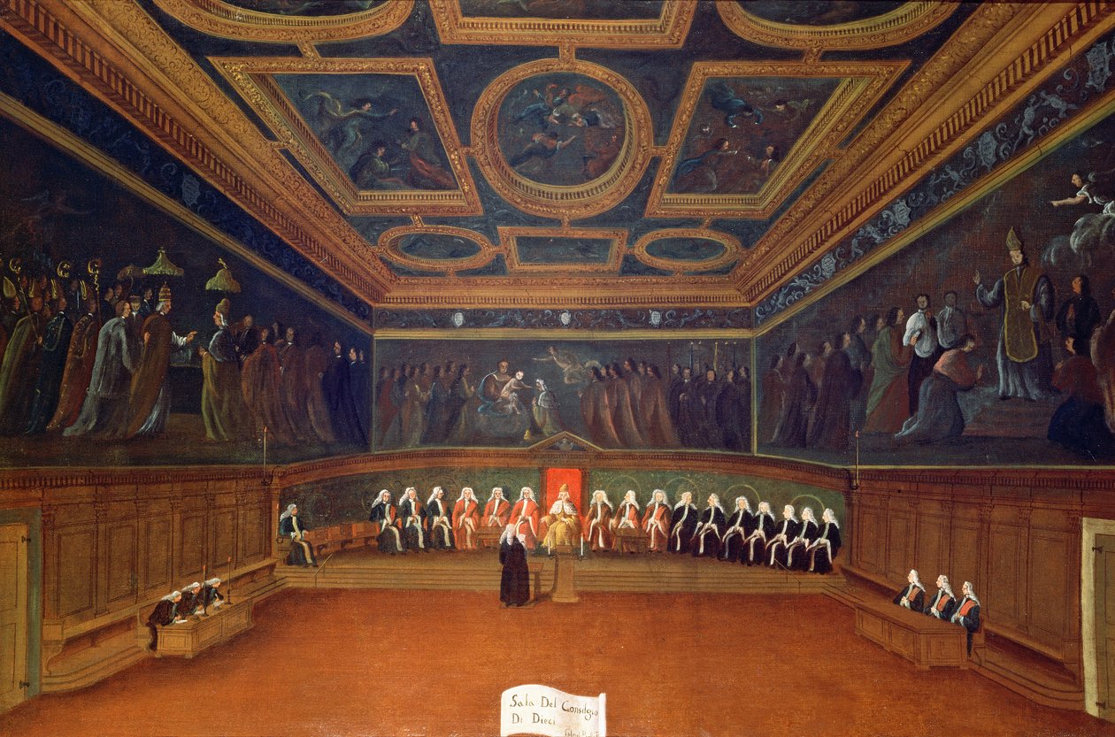 The Room of the Council of Ten, Doges