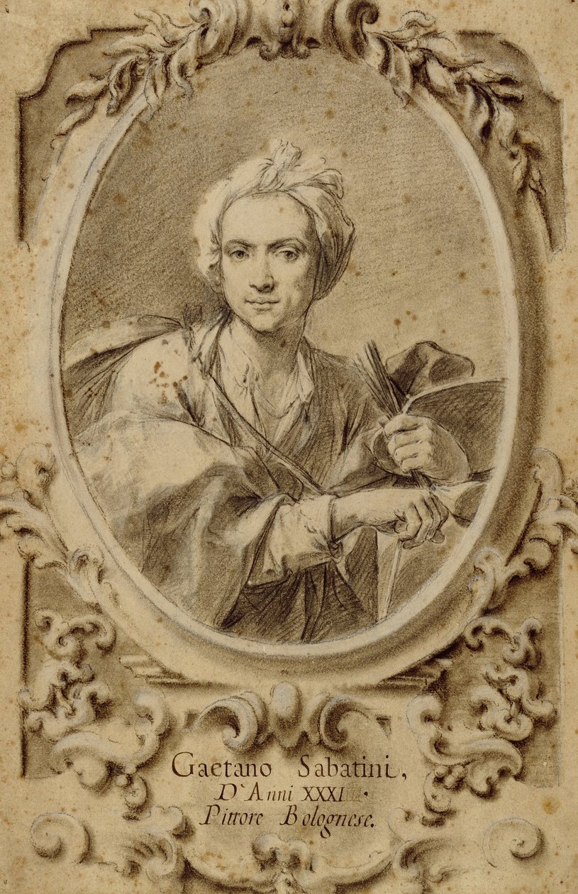 Selvportræt af Gaetano Sabatini