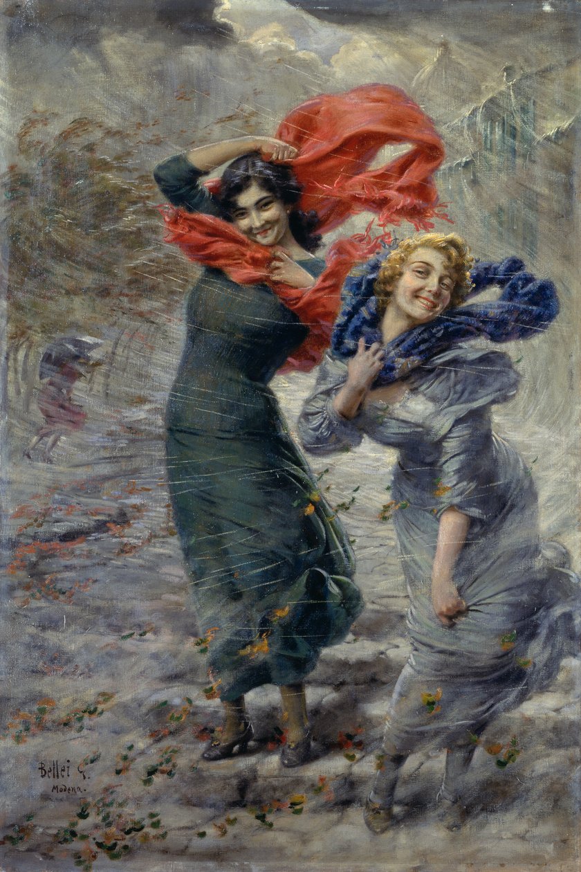 Vindstød af Gaetano Bellei