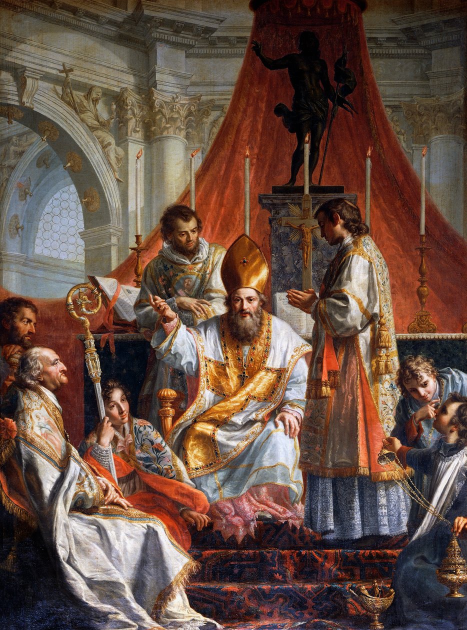 Sankt Liborius prædiken af Gaetano Callani