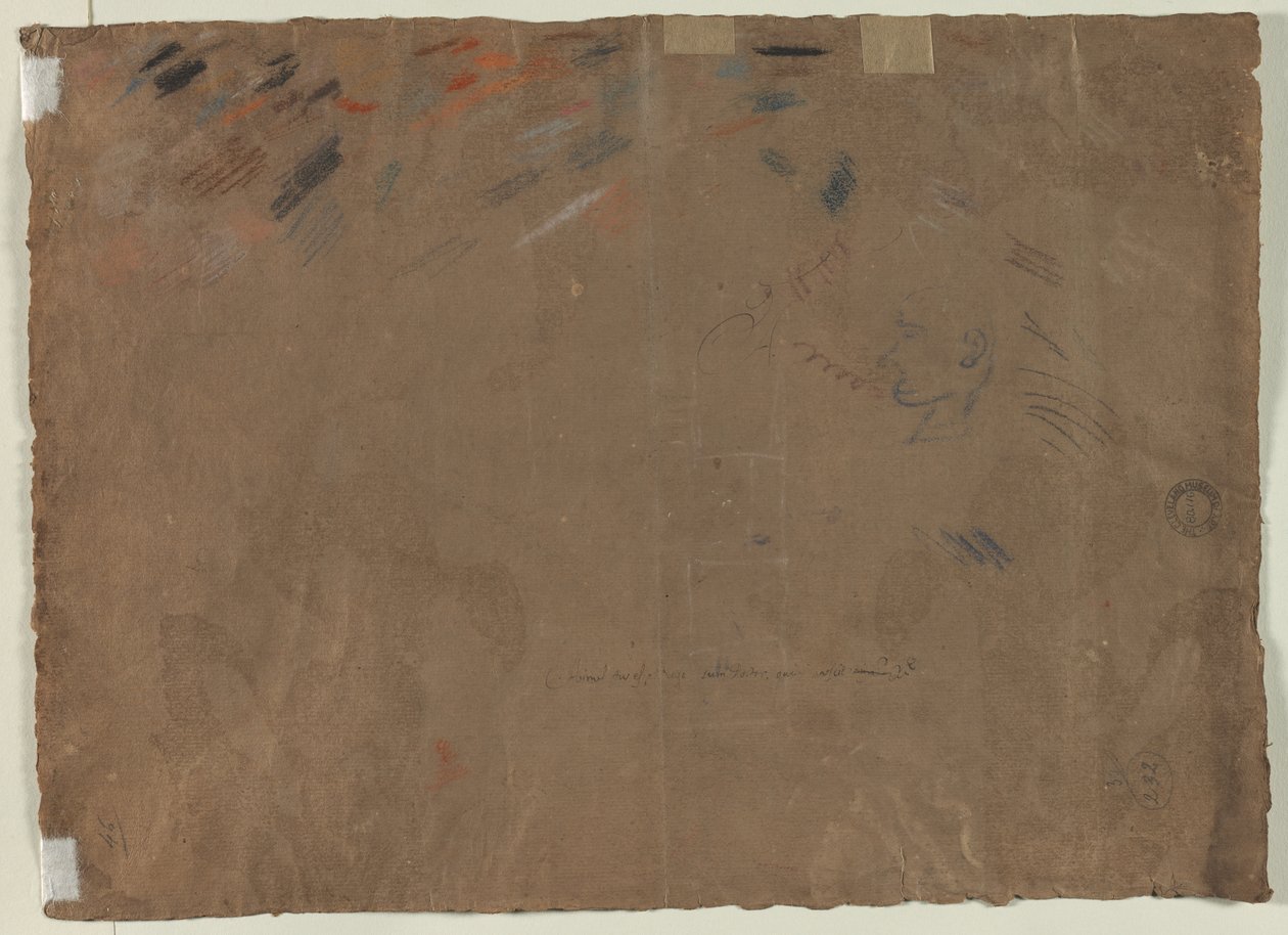Skitse af et hoved, 1780