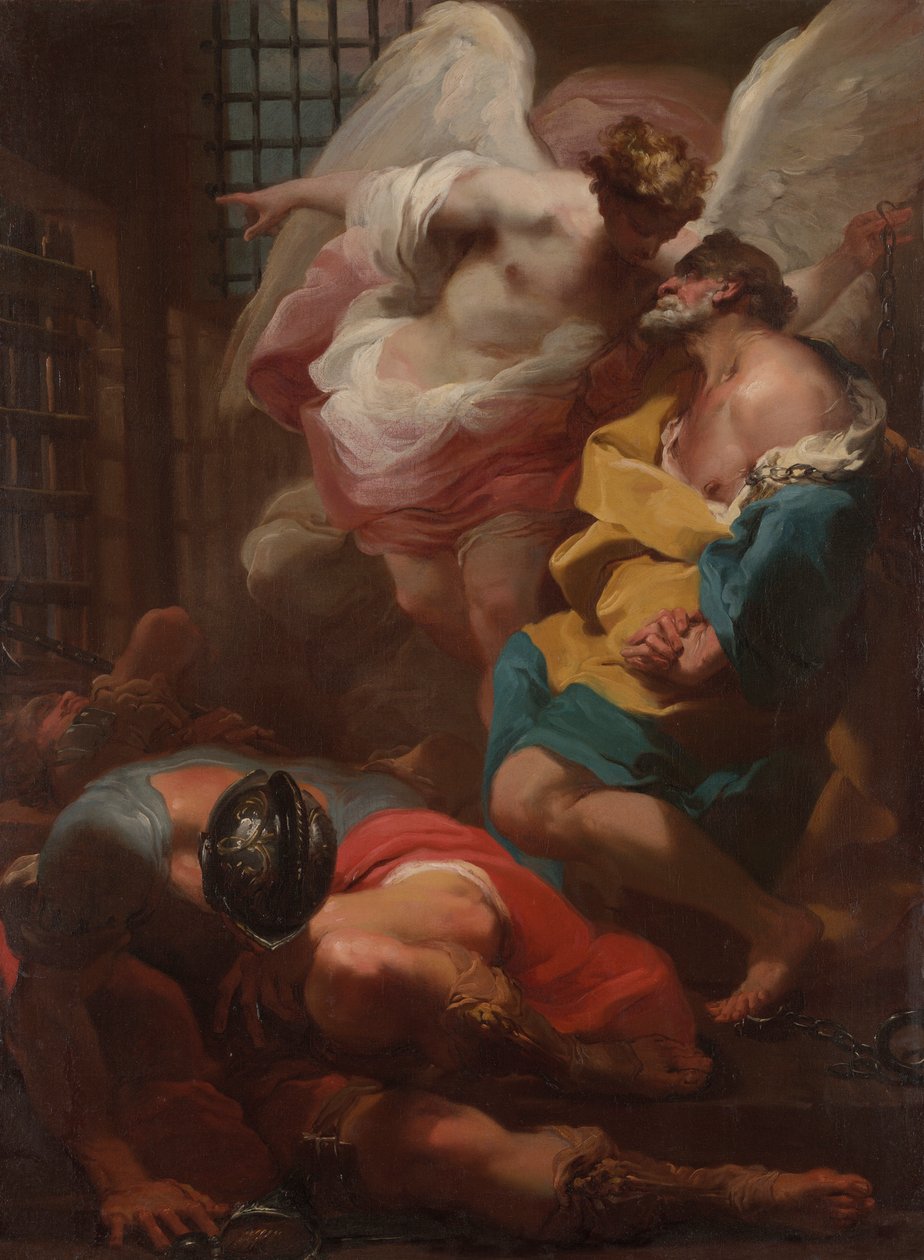 Sankt Peters befrielse af Gaetano Gandolfi