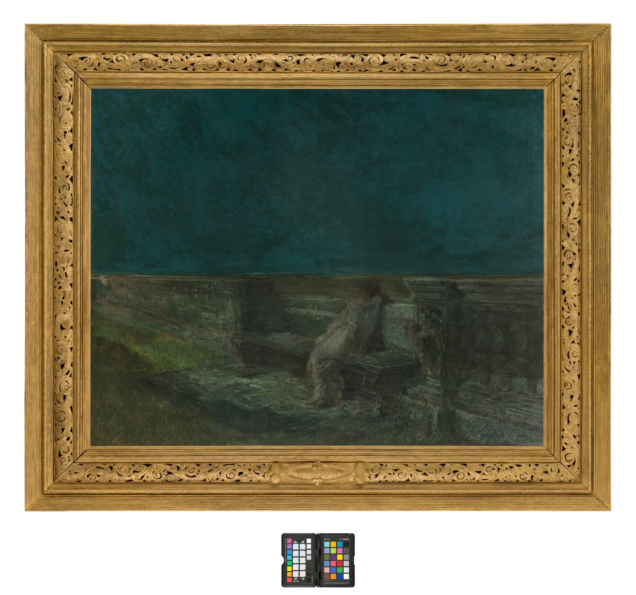 Måneskinsaften af Gaetano Previati