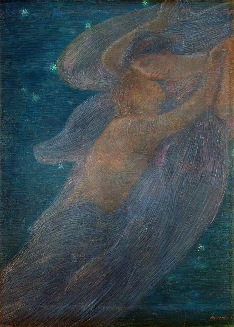Natten af Gaetano Previati