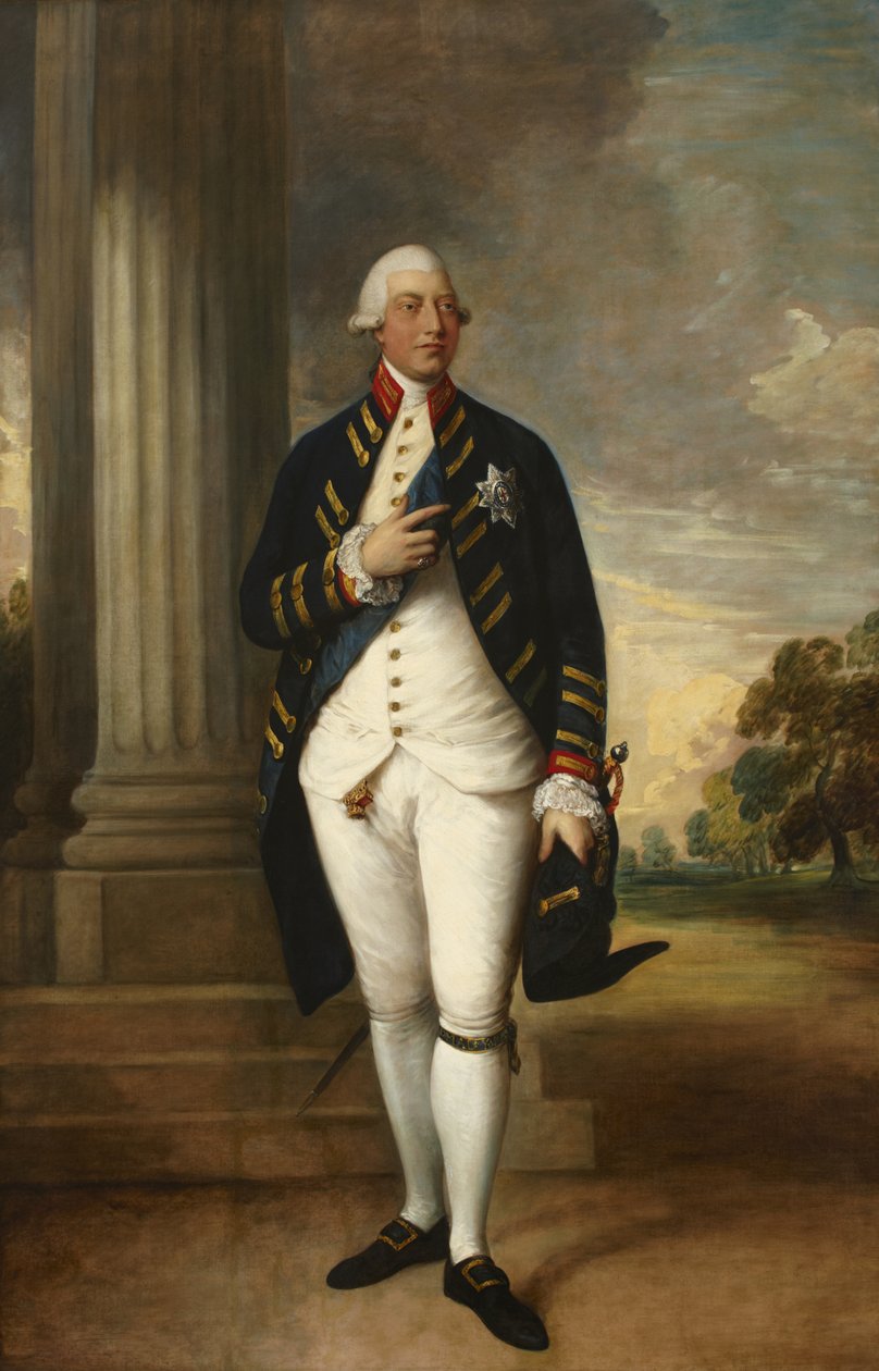 Georg III, ca. 1790 af Gainsborough Dupont
