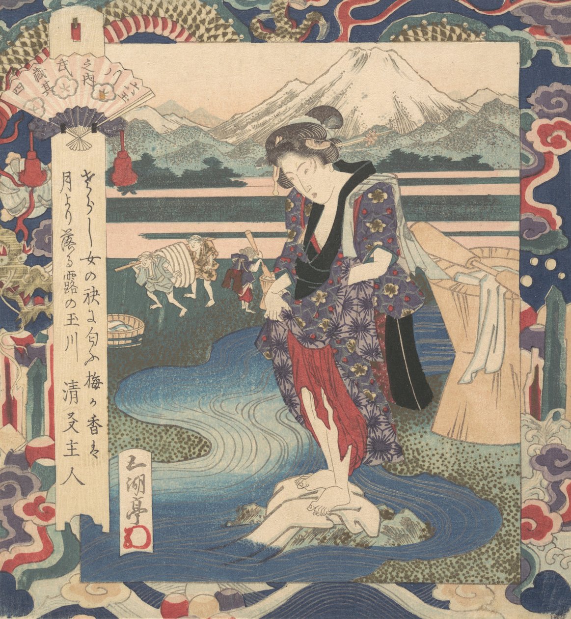 Tryk, ca. 1830. af Gakutei