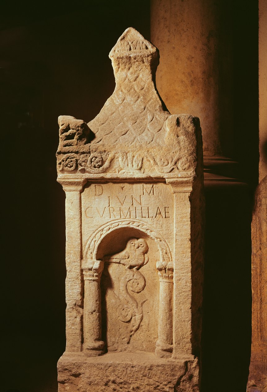 Gravstele af Gallo Roman