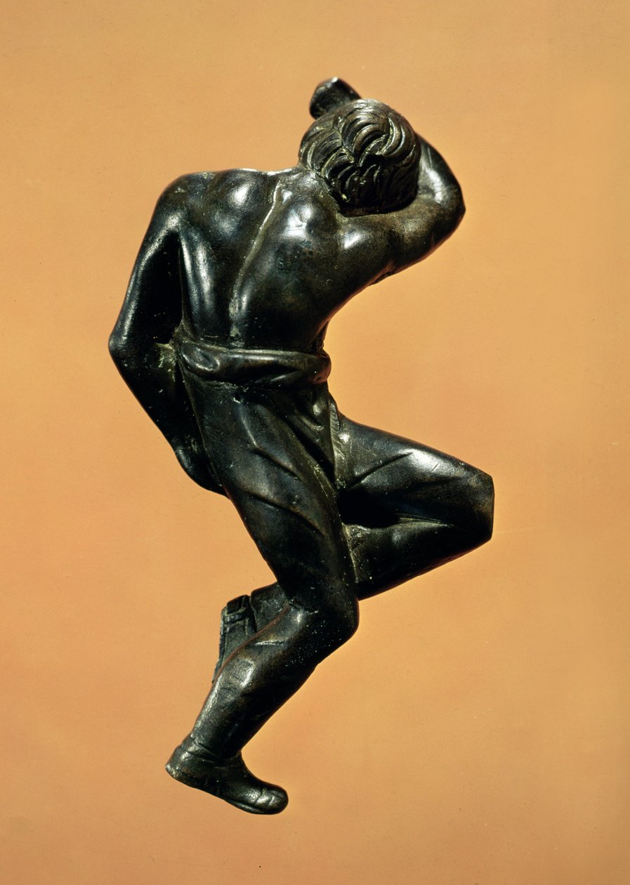 The Dying Gaul (bronze) af Gallo Roman
