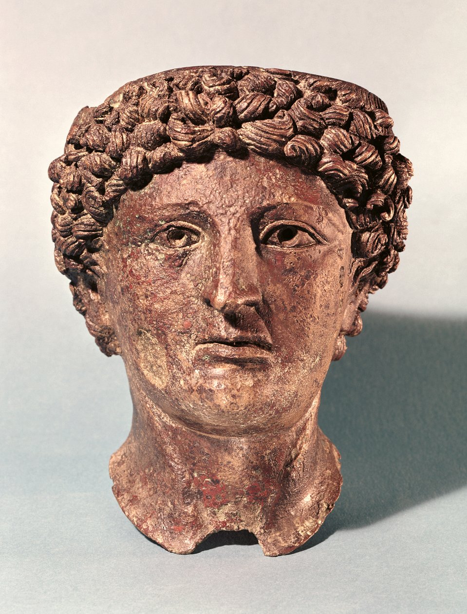 Leder af Apollo, fra Lillebonne (bronze) af Gallo Roman