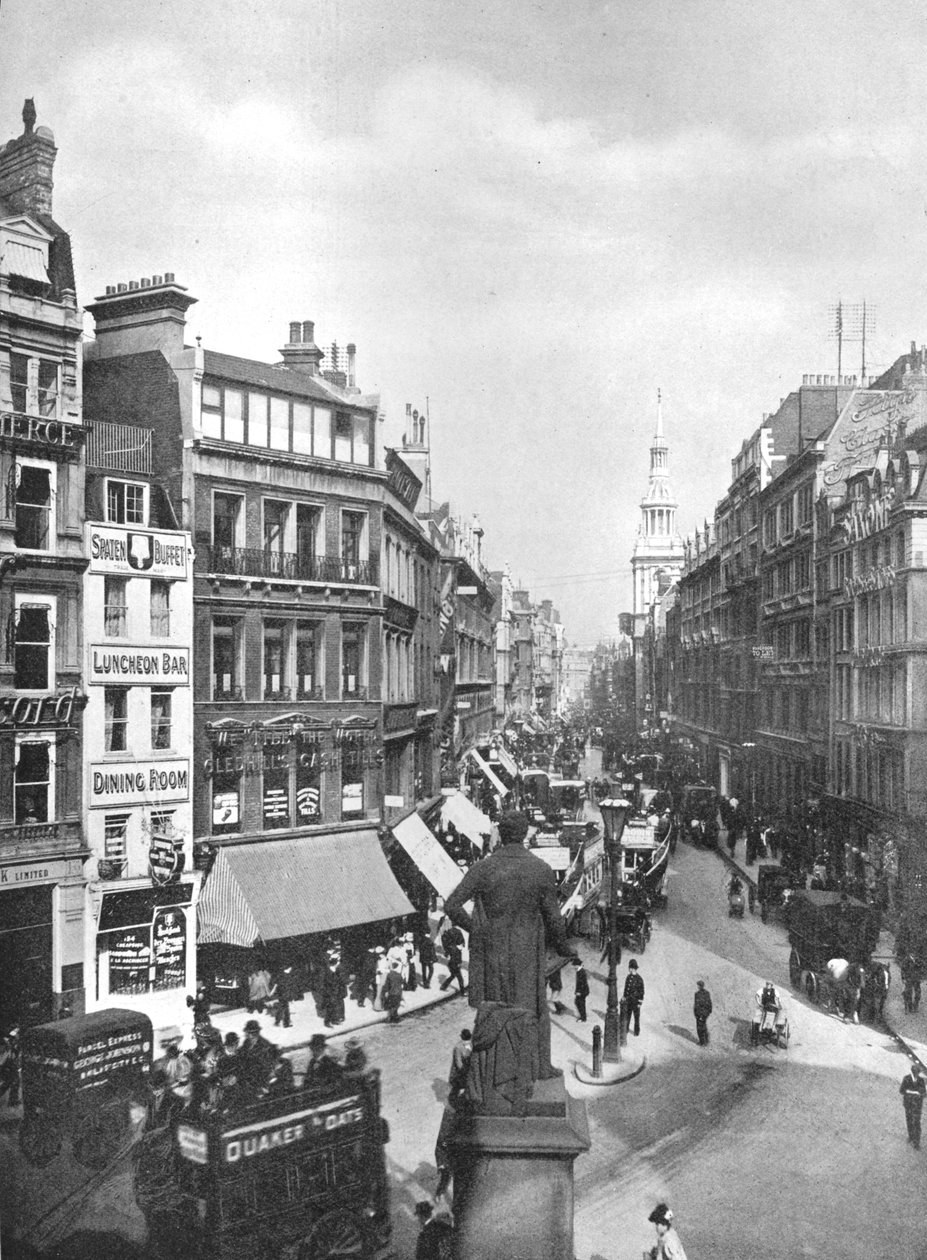 Cheapside, London, 1910 af Garratt and Atkinson