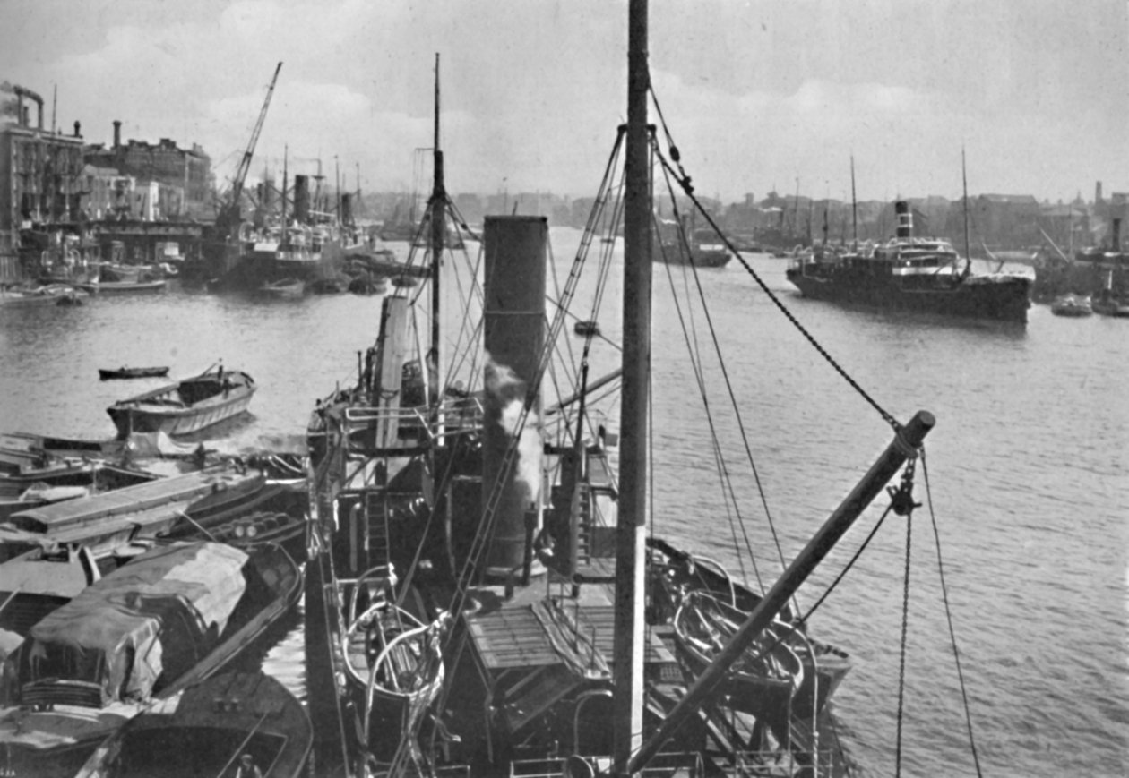 The Pool of London, 1919 af Garratt and Atkinson