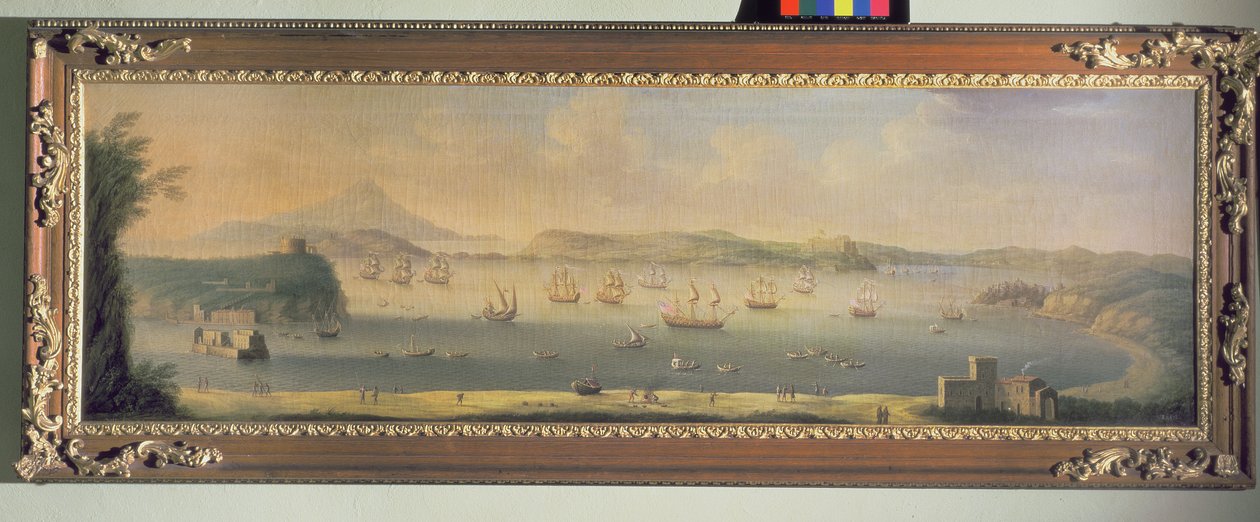 Pozzuoli-bugten, nær Napoli af Gaspar Butler