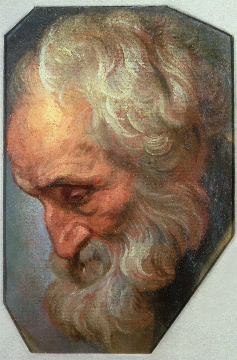 Hoved af en apostel af Gaspar De Crayer