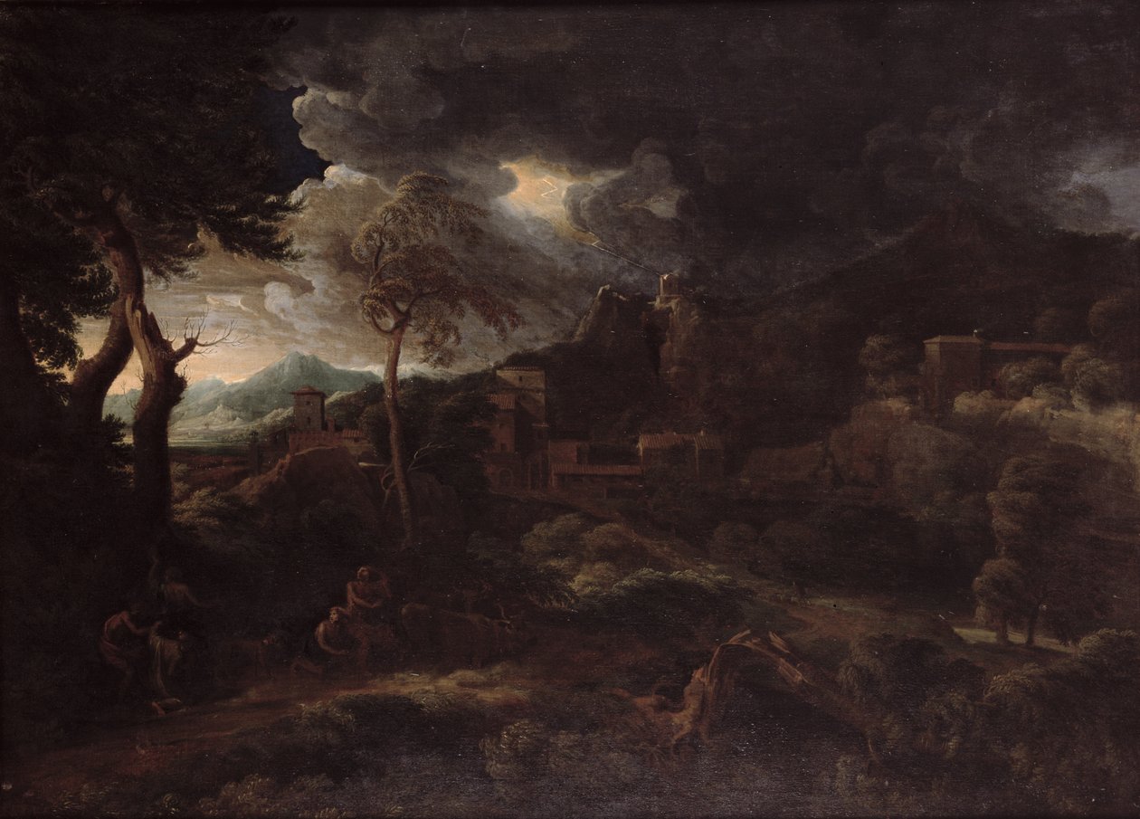 Stormen af Gaspard Poussin Dughet