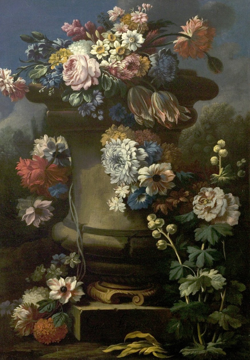 Blomsterstykke af Gasparo Lopez