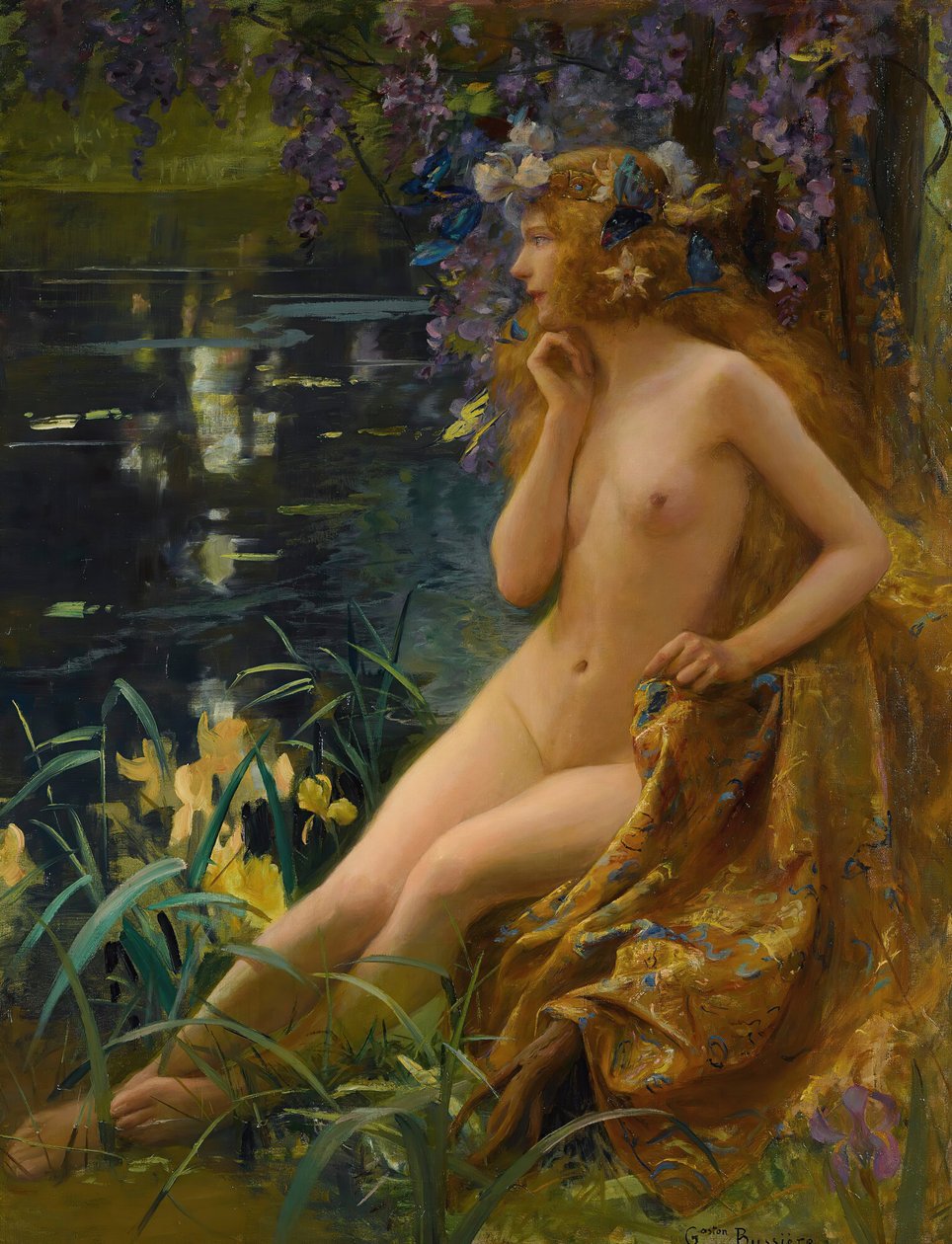 Ungdom, 1900-tallet. af Gaston Bussiere