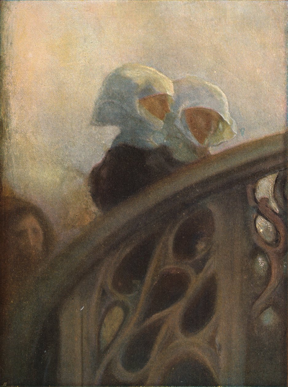 Et studium af nonner, c1896 af Gaston La Touche