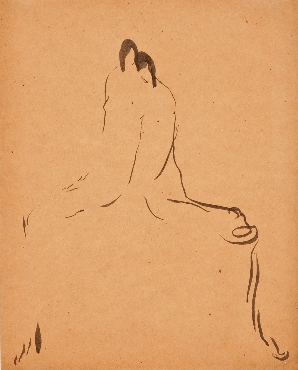 To figurer, ca. 1908. af Gaston Lachaise