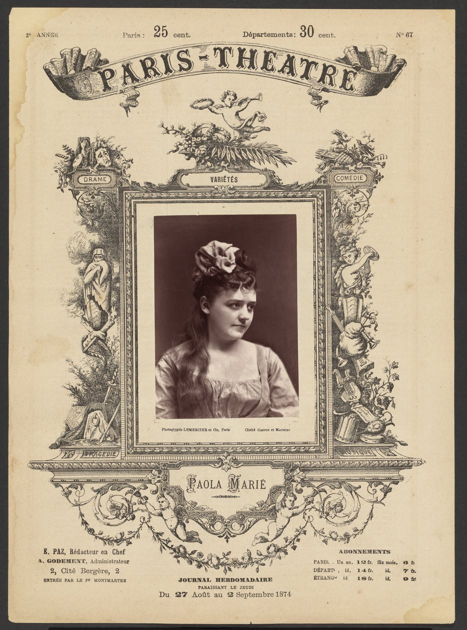 Paris Teater: Paola Marie af Gaston and Mathieu and Cie.