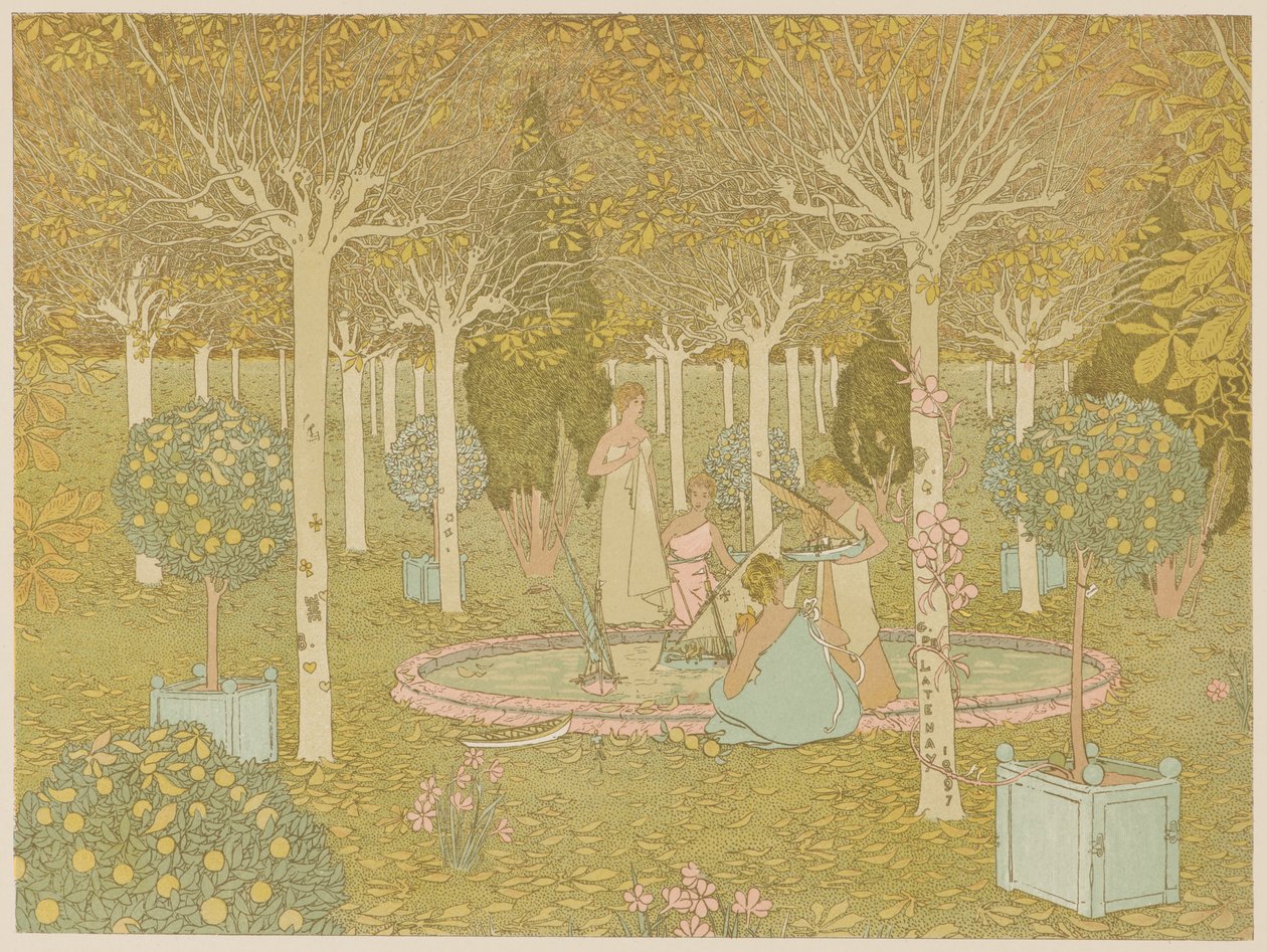 Park, 1897. af Gaston de Latenay