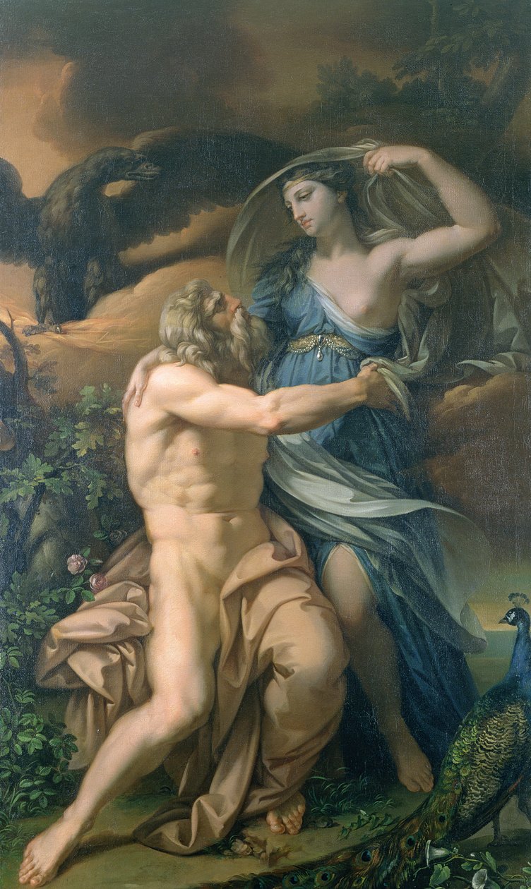 Juno og Jupiter af Gavin Hamilton