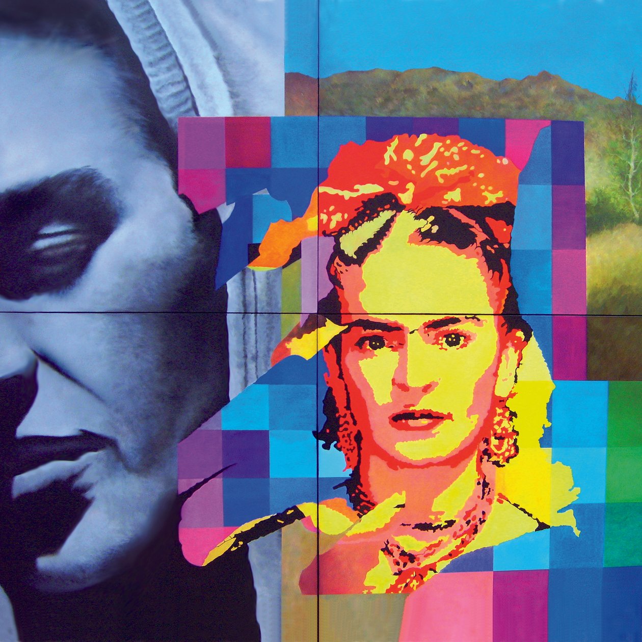 Hyldest til Frida Kahlo af Geert Bordich
