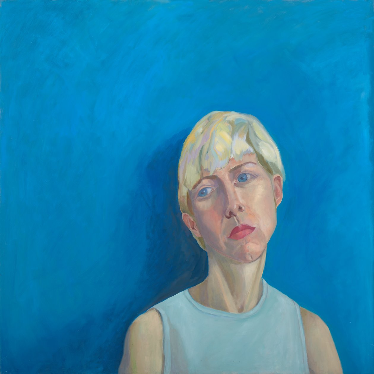 Rosalie, 2015 (olie på lærred) af Genevieve French