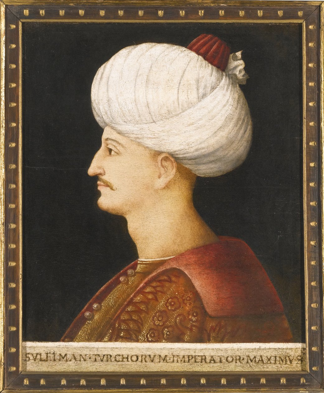 Sultan Suleiman I den Storslåede, ca. 1520 af Gentile Bellini