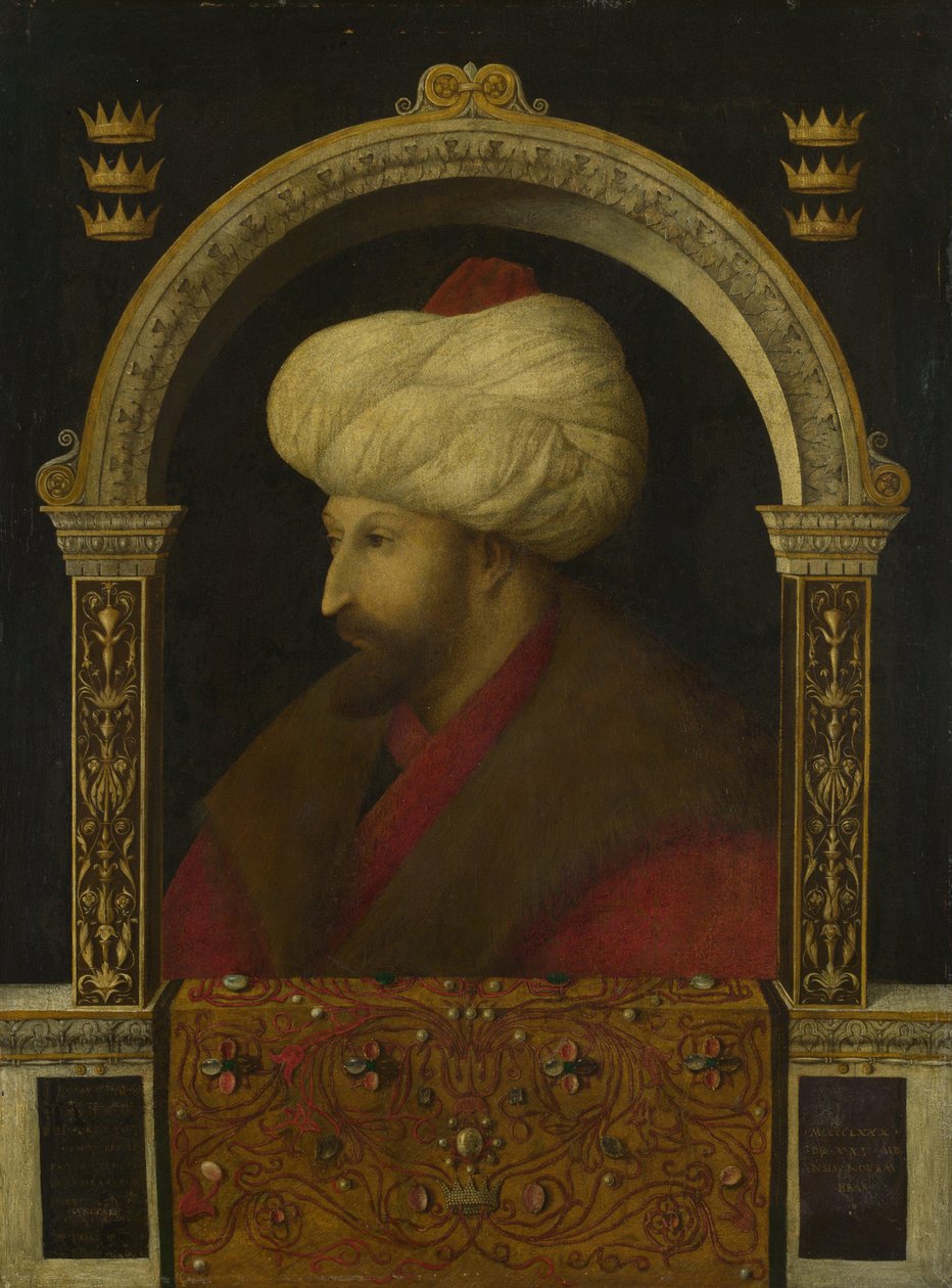 Sultan Mehmet II af Gentile Bellini