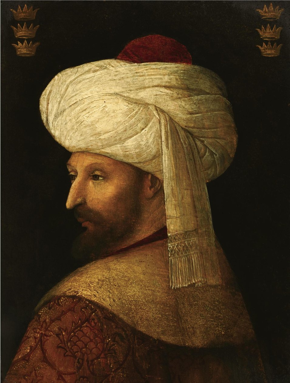 Sultanen Mehmet II, 1500-tallet af Gentile Bellini
