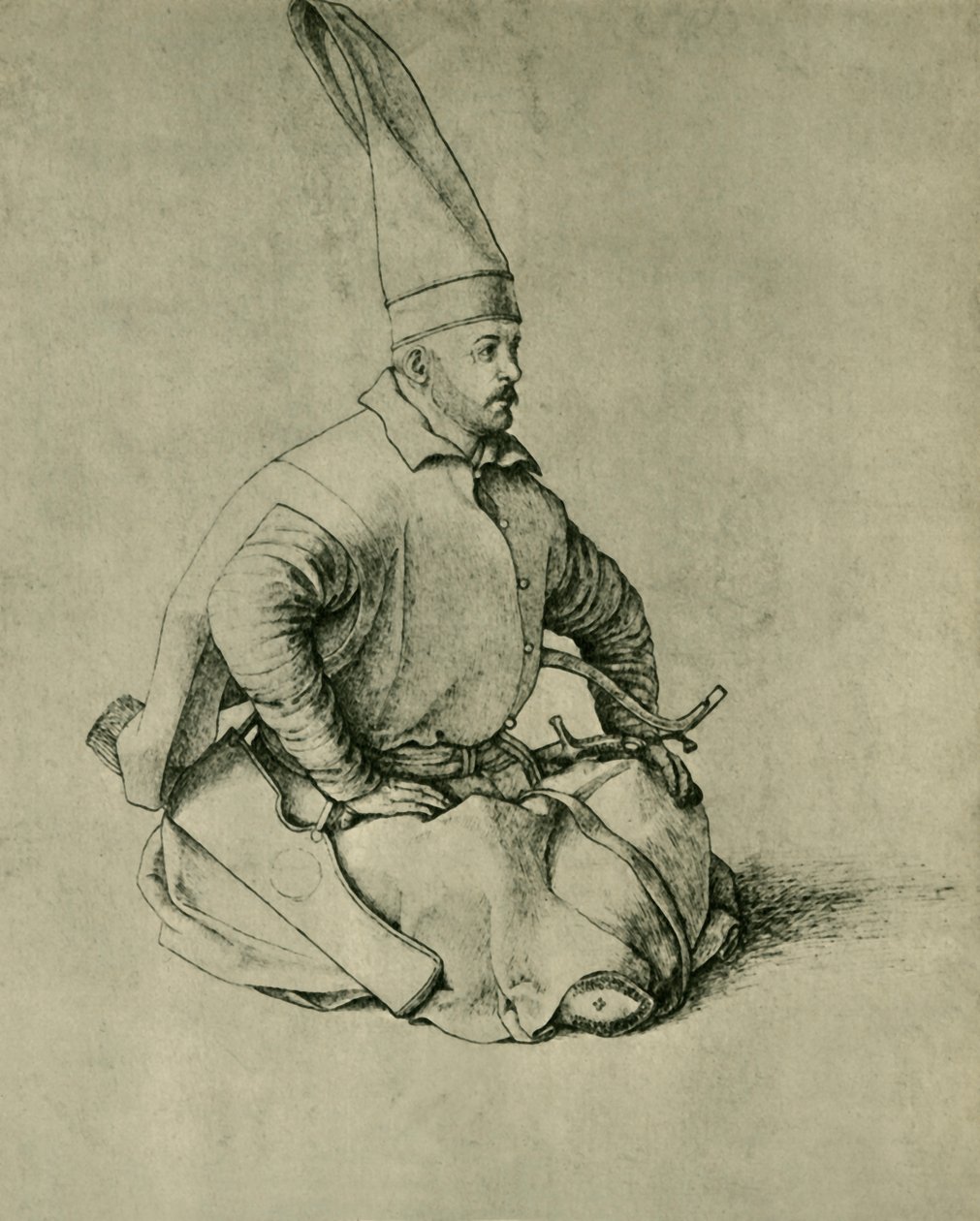 Tyrkisk janitsjar, 1479-1481, 1943. af Gentile Bellini