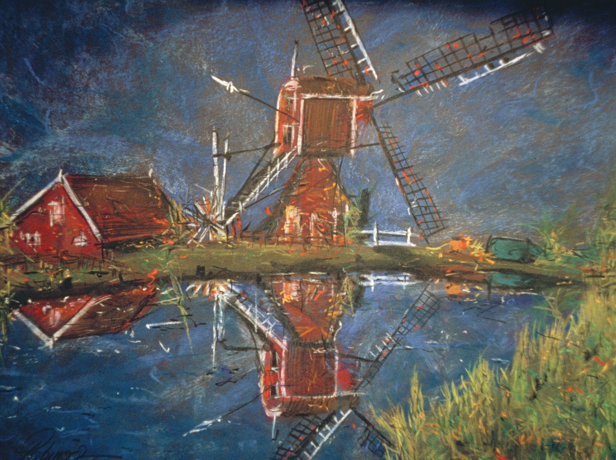 Cob Mill, 1994 af Geoffrey Robinson