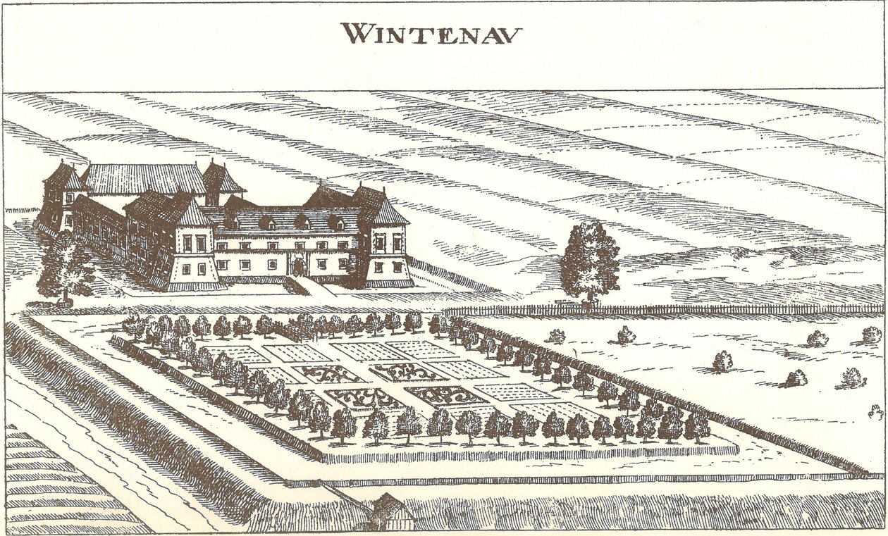Topografi af hertugdømmet Steiermark - 479 Windenau bei Marburg af Georg Matthaus Vischer