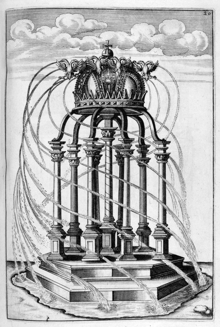 Springvandsdesign, 1664 af Georg Andreas Bockler