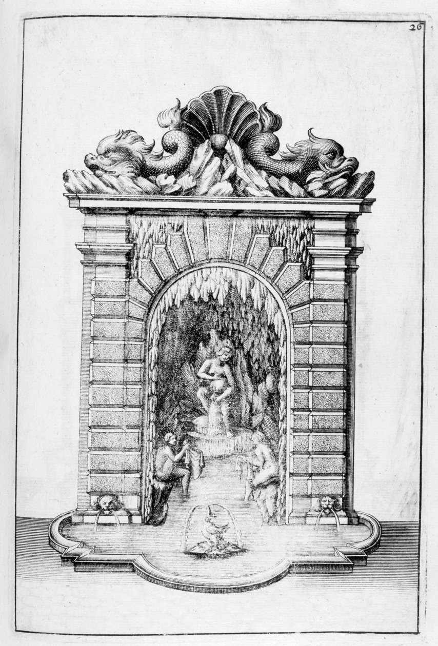 Springvandsdesign, 1664 af Georg Andreas Bockler