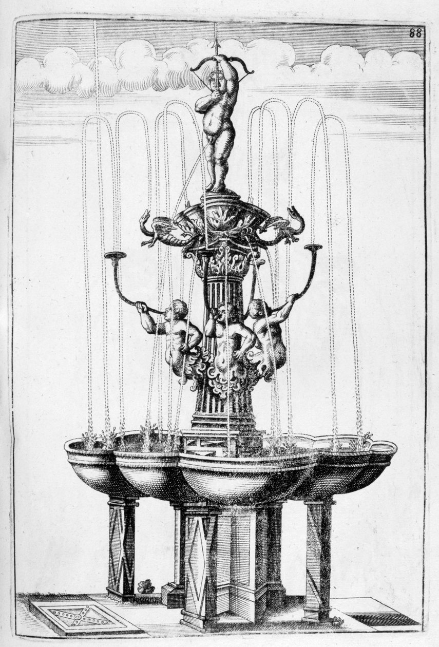 Springvandsdesign, 1664 af Georg Andreas Bockler