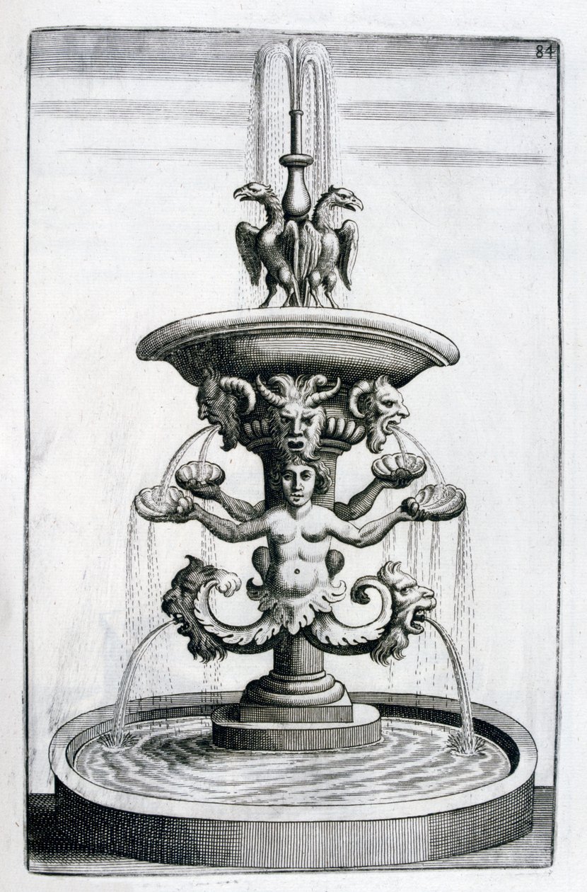Fontænedesign, 1664 af Georg Andreas Bockler
