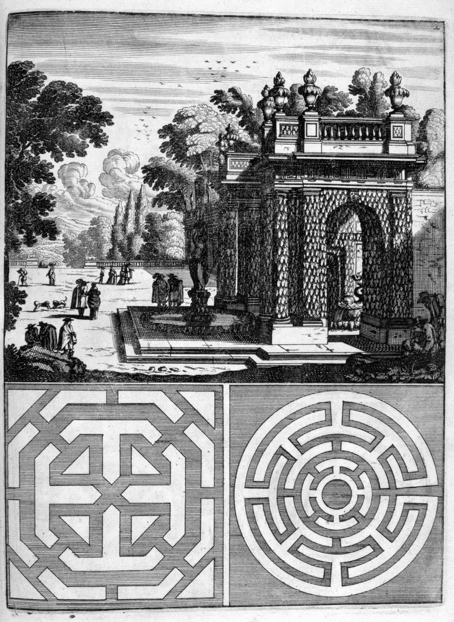 Hus- og havedesign, 1664 af Georg Andreas Bockler