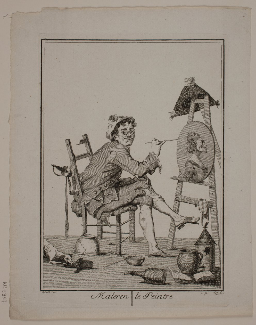 "Maleren" af Georg Christian Schule