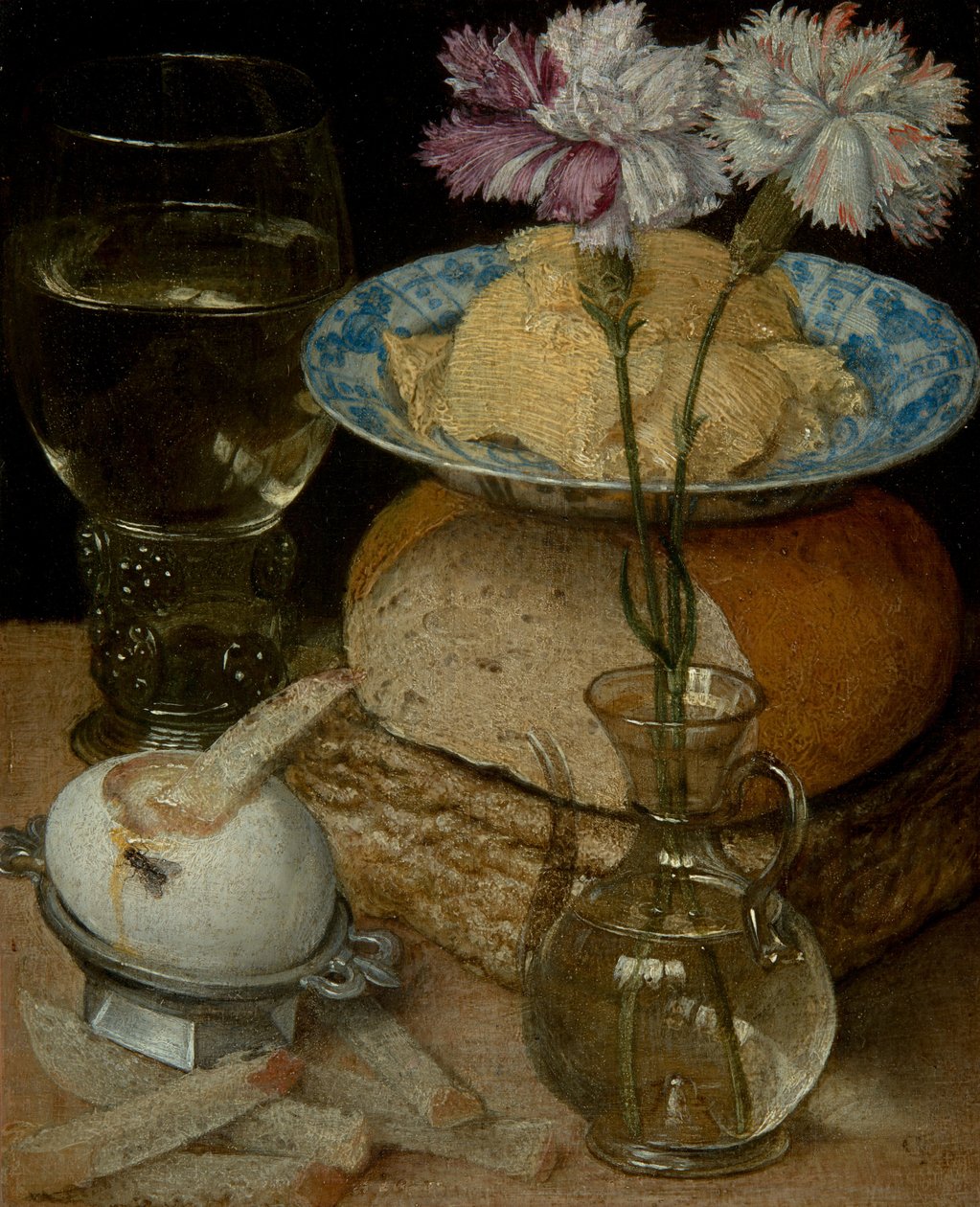 Morgenmad med et æg af Georg Flegel