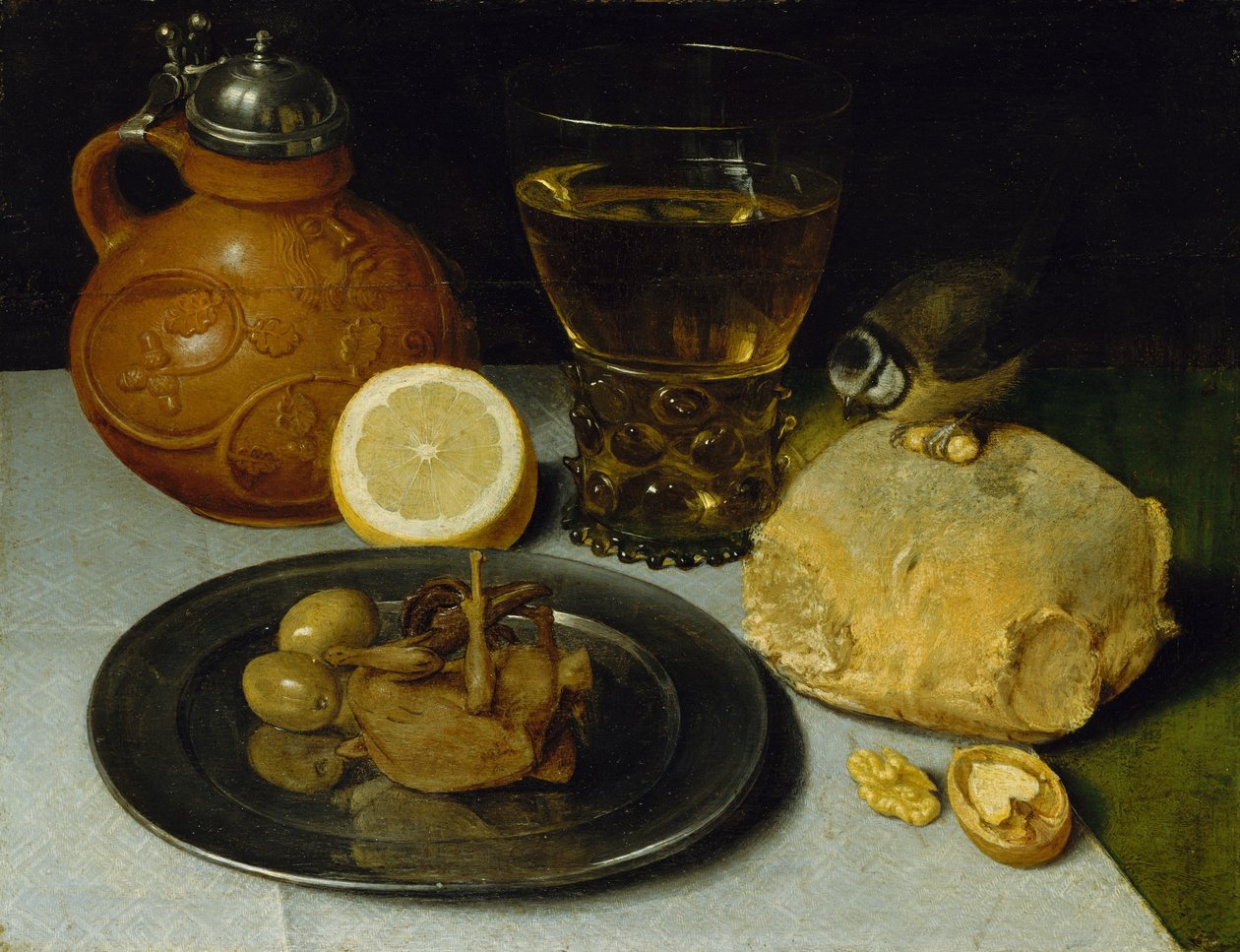 Stilleben, formentlig ca. 1625-30. af Georg Flegel