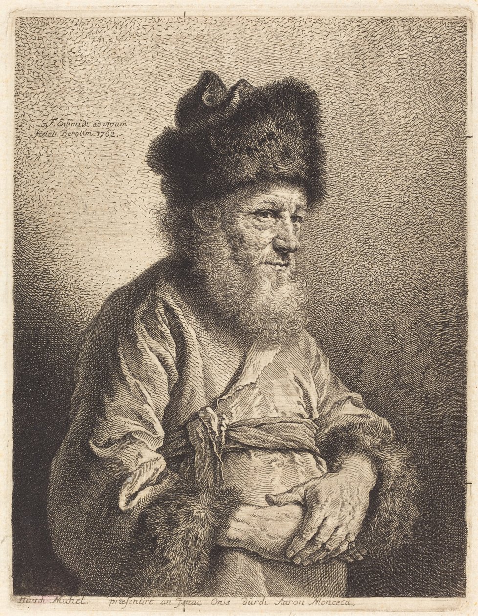 Hirsch Michel af Georg Friedrich Schmidt