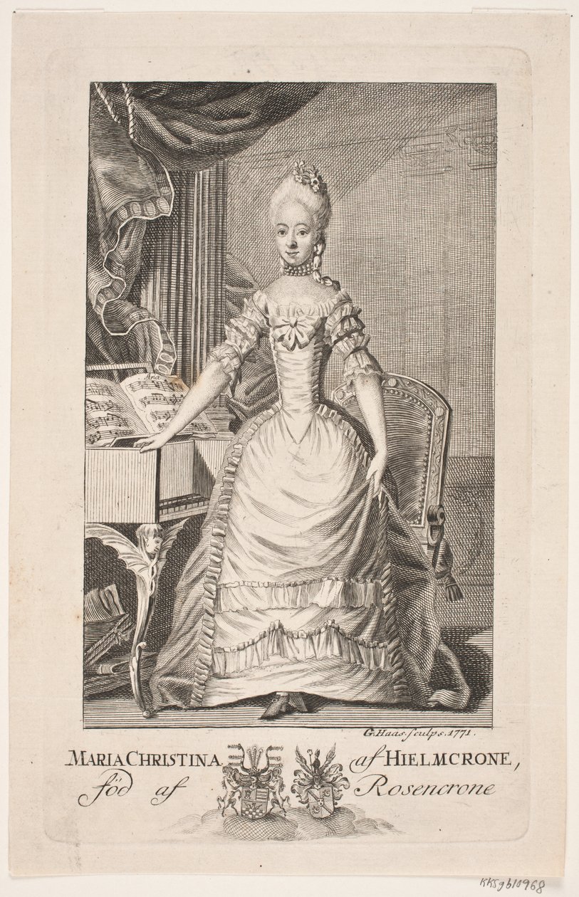 Maria Christina Hielmcrone af Georg Haas