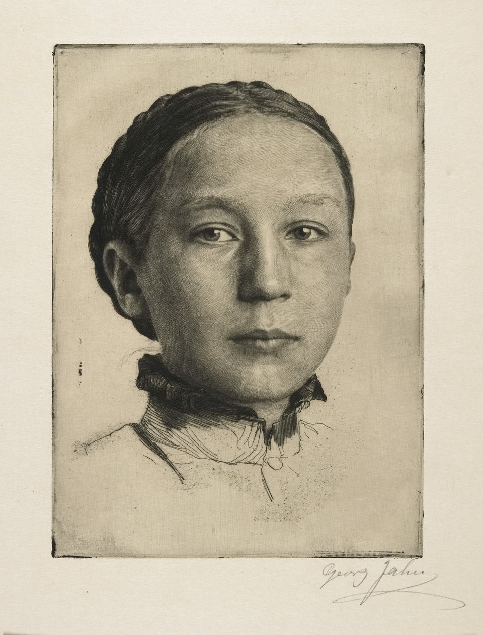 Kinderköpfe, Trina af Georg Jahn