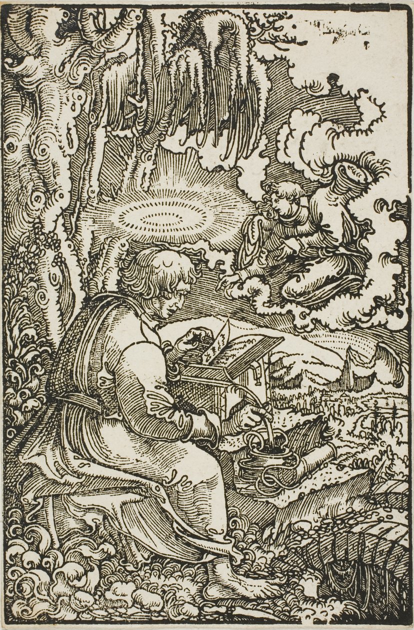 St. Matthæus, fra The Luther Bible af Georg Lemberger